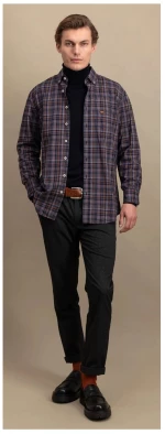 ΠΟΥΚΑΜΙΣΟ FYNCH HATTON superfine cotton 3808-66347390, Χρώμα CAMEL