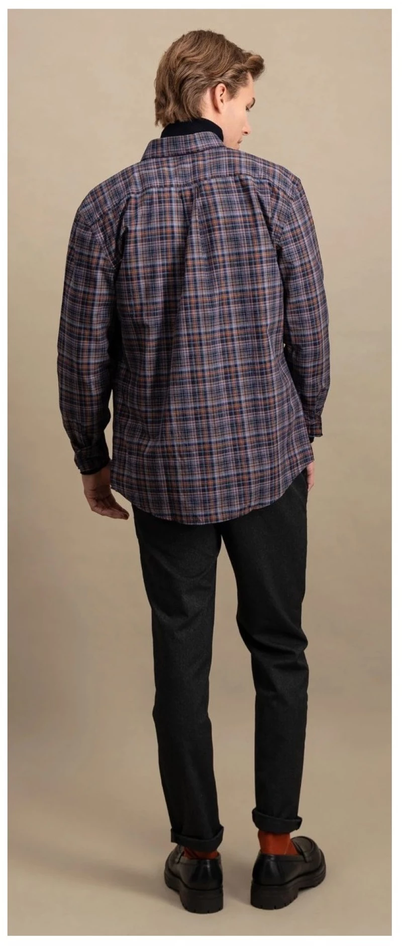 ΠΟΥΚΑΜΙΣΟ FYNCH HATTON superfine cotton 3808-66347390, Χρώμα CAMEL