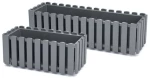 BOARDEE FENCYCASE STONE GRAY ΠΛΑΣΤΙΚΗ ΖΑΡΝΤΙΝΙΕΡΑ 38Χ18Χ17ΕΚ