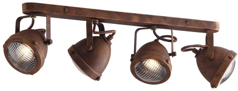 Φωτιστικό Οροφής - Σποτ I-Habana-AP4 Rust Luce Ambiente Design Μέταλλο