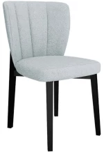 Καρέκλα Siona 162448769 50x55x84cm Light Blue-Black Ξύλο,Ύφασμα