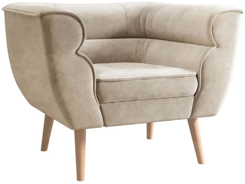 Πολυθρόνα Bal 162820569 82x74x75cm Beige