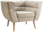 Πολυθρόνα Bal 162820569 82x74x75cm Beige