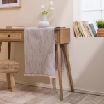 Τραβέρσα Lecce 06 Beige-Pink Teoran 45X180 Βαμβάκι-Πολυέστερ