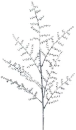 Χριστουγεννιάτικο Κλαδί 224164 78cm Silver