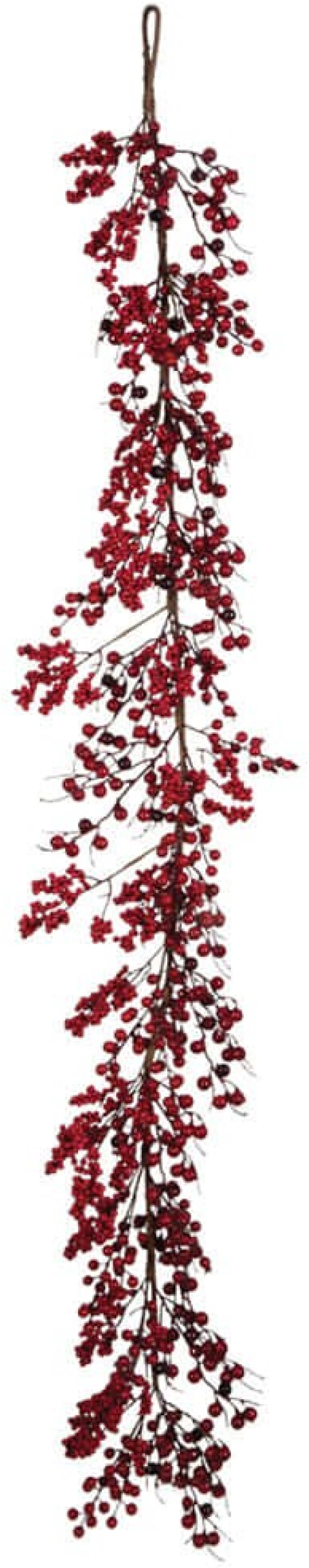 Χριστουγεννιάτικη Γιρλάντα Γκι 26238 150cm Red