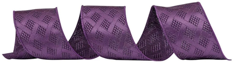Κορδέλα Χριστουγεννιάτικου Δέντρου 165944 8,5m Purple