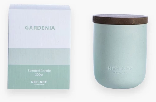 Αρωματικό Κερί Gardenia 200gr Mint Nef-Nef Homeware