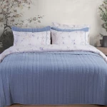 Κουβερλί Elements Ecstatic Blue Nef-Nef Homeware Υπέρδιπλo 230x240cm Βαμβάκι-Πολυέστερ