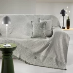 Ριχτάρι Moreno Verde Guy Laroche Διθέσιο 180x250cm Βαμβάκι-Πολυέστερ