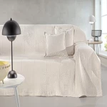 Ριχτάρι Soho Ivory Guy Laroche Πολυθρόνα 180x150cm Βαμβάκι-Πολυέστερ