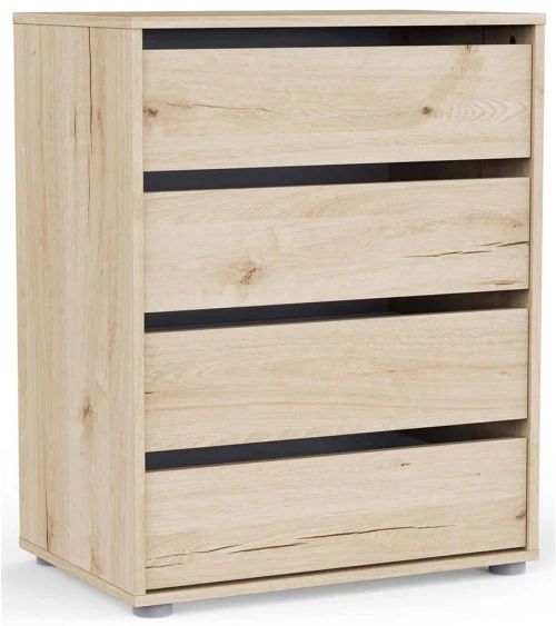 Συρταριέρα Bolt 162881019 60x39,6x76,3cm Natural