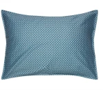 Μαξιλαροθήκες Shizen 01A (Σετ 2τμχ) Blue Kentia 50Χ70 100% Βαμβακοσατέν