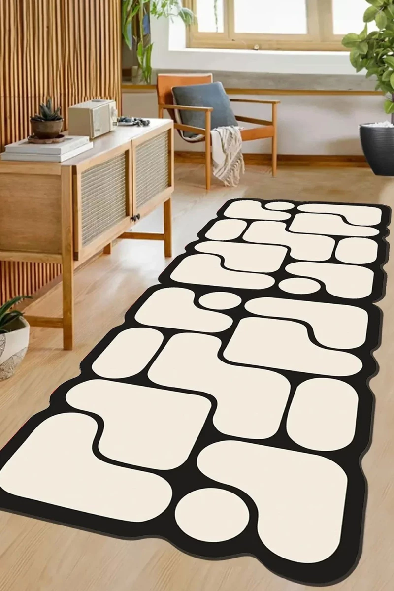 Χαλί Calico 399CHL1929 Cream-Black Conceptum Hypnose 100X160cm
