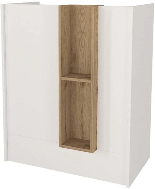 Γραφείο Reception Bonveno 0273853 90x43,2x110cm White-Oak