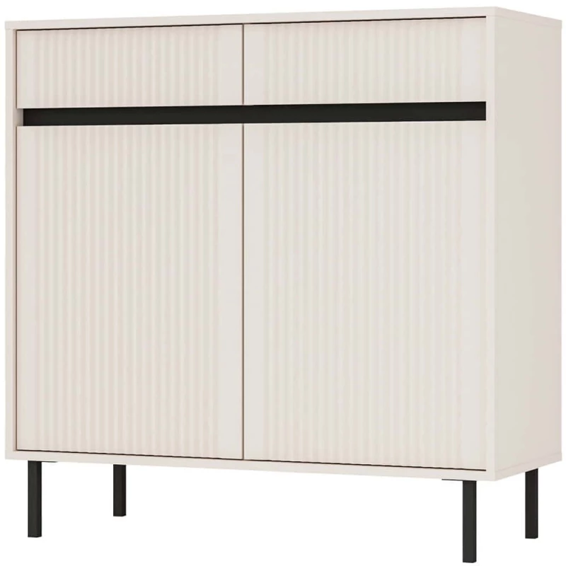 Μπουφές Ohana II 162792009 100x40x100cm Beige Μοριοσανίδα,Mdf