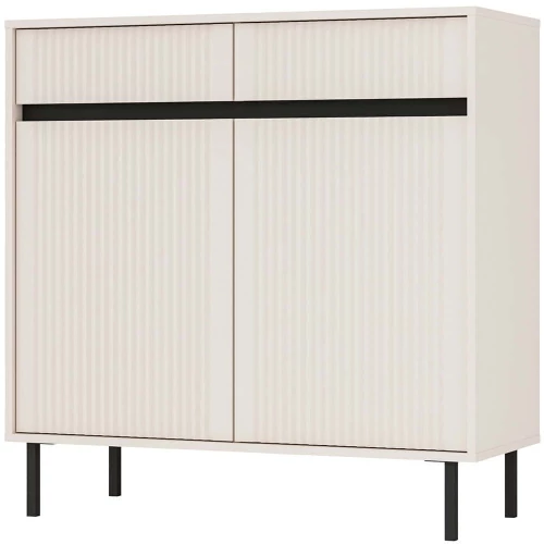 Μπουφές Ohana II 162792009 100x40x100cm Beige Μοριοσανίδα,Mdf
