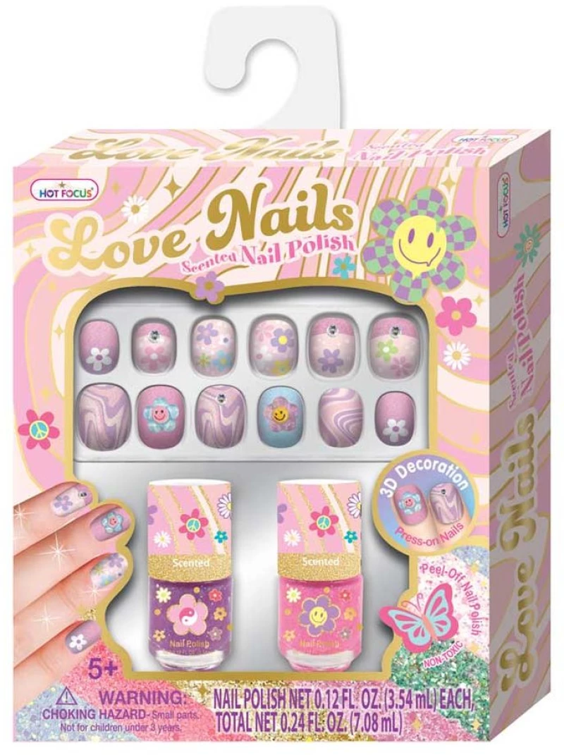 Σετ Μανό - νύχια  για Παιδία Love Nails 040GF