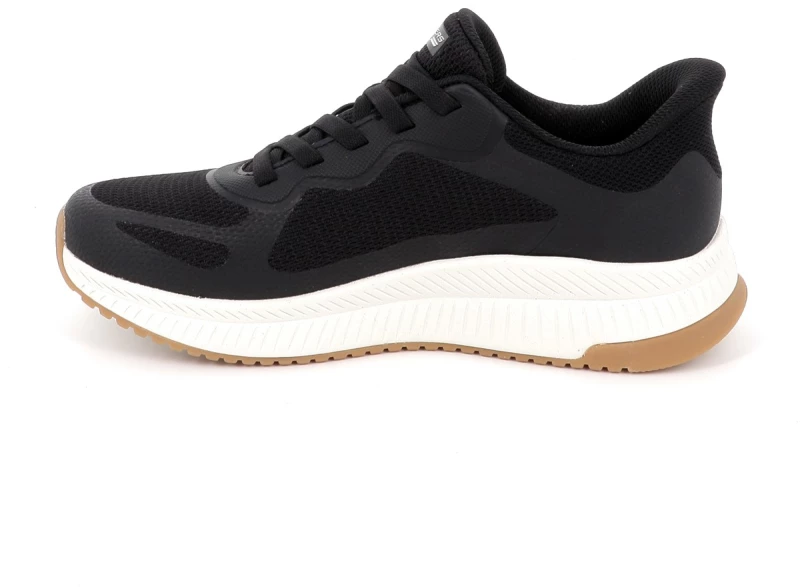 Ανδρικό Αθλητικό Παπούτσι Skechers Bobs Squad 4 Χρώματος Μαύρο 118423-BLK