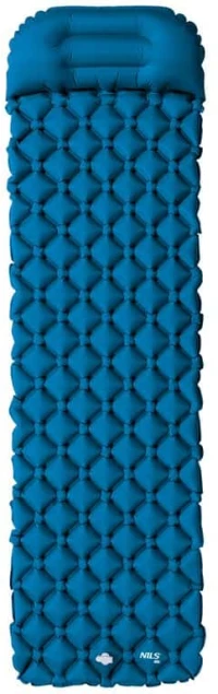 Φουσκωτό Στρώμα NILS CAMP NC4006 με τρόμπα Τιρκουάζ 190x58cm