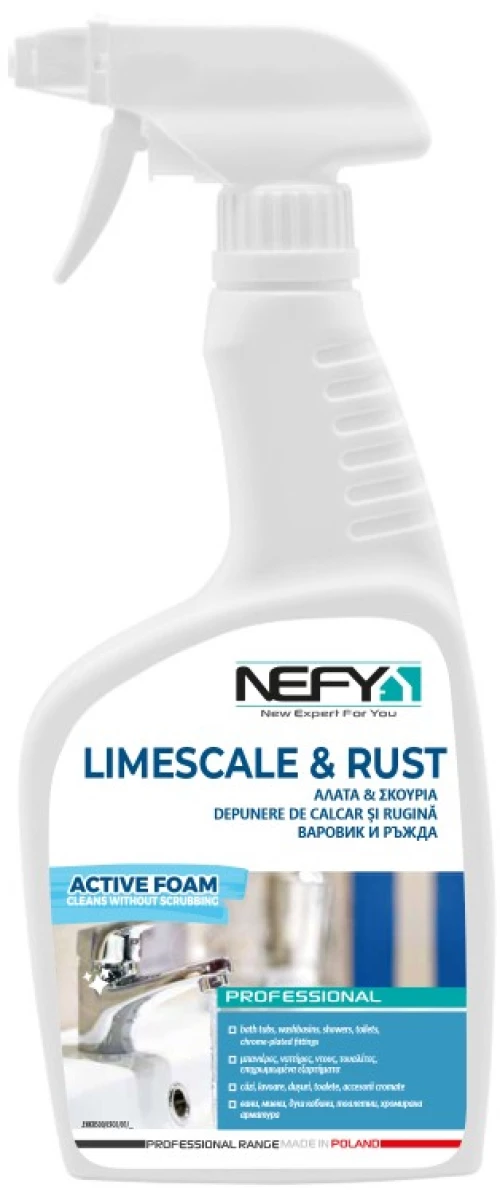 Καθαριστικό Spray Αλάτων & Σκουριάς 500ml Nefy - 5903649085580