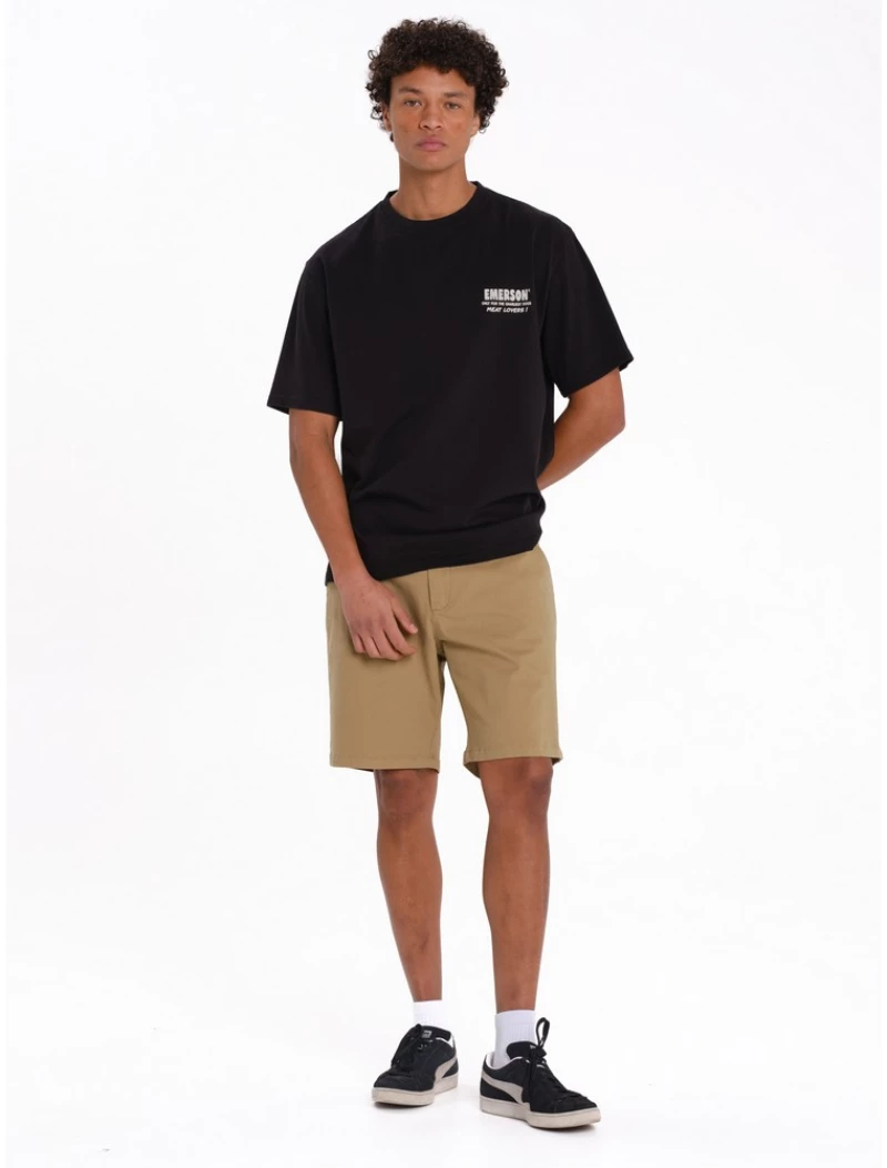 Emerson Men's s/s T-Shirt 261.EM33.29 261.EM33.29-BLACK EMERSON Μαύρο