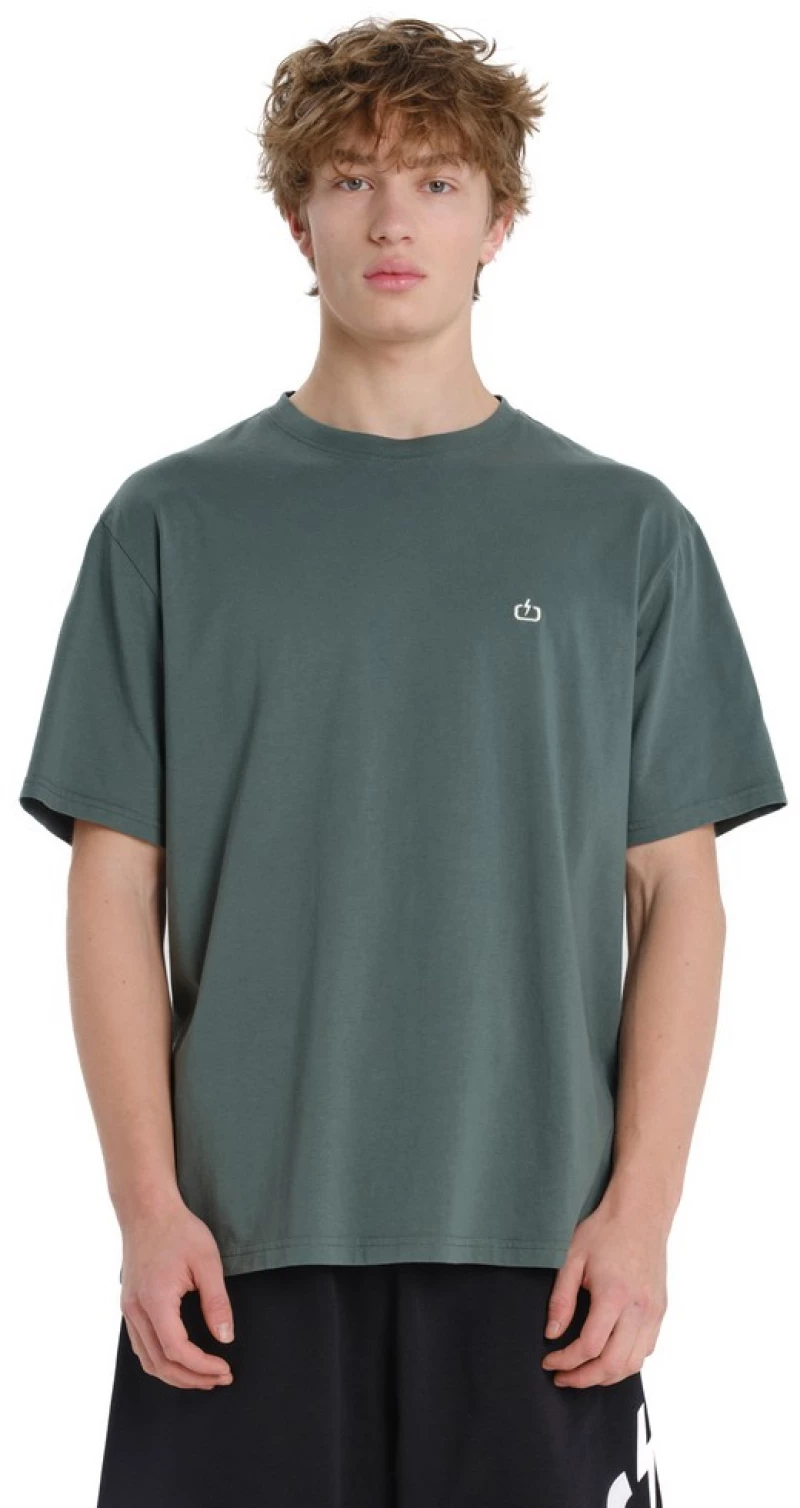 Emerson Men's s/s T-Shirt 261.EM33.122 261.EM33.122-SILVER PINE EMERSON ΠΡΑΣΙΝΟ