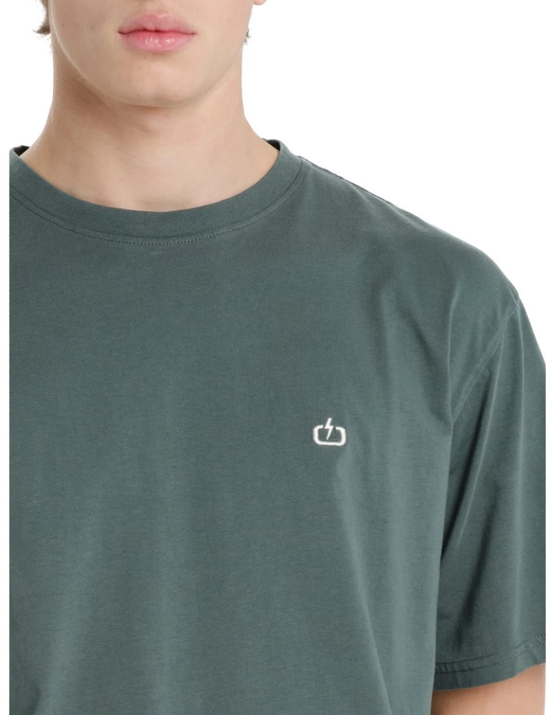 Emerson Men's s/s T-Shirt 261.EM33.122 261.EM33.122-SILVER PINE EMERSON ΠΡΑΣΙΝΟ