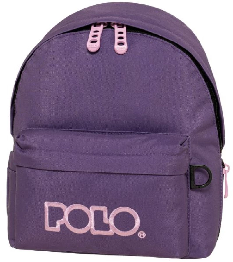 Τσάντα Mini Μωβ Λιλά Polo Νηπιαγωγείου Πλάτης 901067-4945