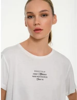 BDTK T-SHIRT SS 1261-902328 1261-902328-00200 BODY TALK Λευκό
