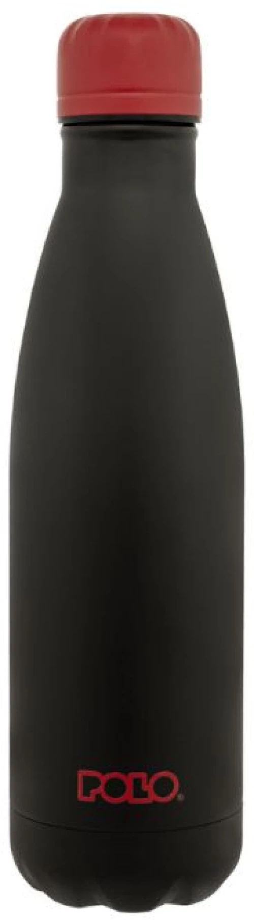 Polo Black Παγούρι Θερμός Μαύρο Κόκκινο 500ml 949004-2033