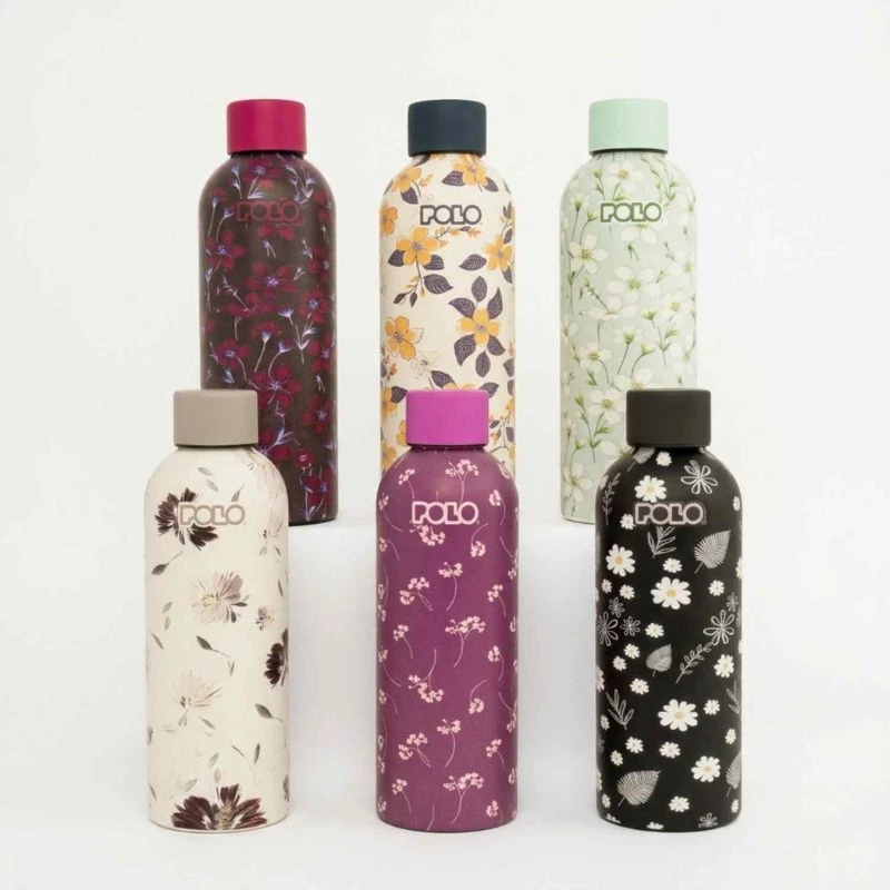 Blossom Beige Παγούρι Θερμός Polo 500ml Μπεζ 949032-8477