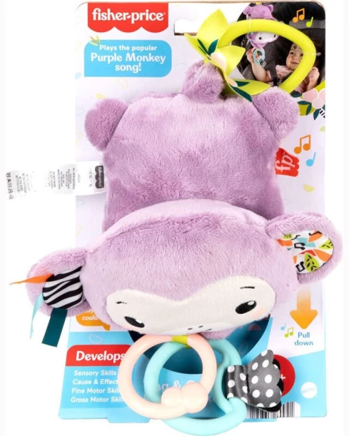 Fisher Price® - On-The-Go Purple Monkey (JFF02)