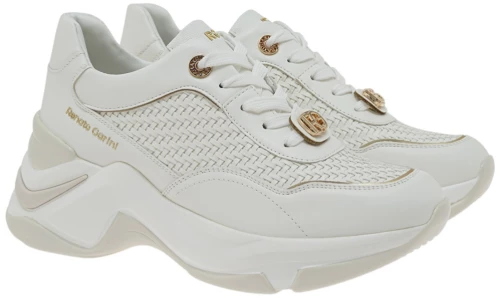 Renato Garini Γυναικεία Παπούτσια Sneakers 020-19R Λευκό Πλεκτό W119R020326M 134839