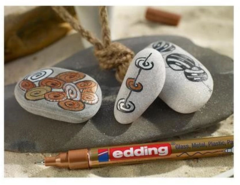 Μαρκαδόρος λαδιού Edding 750 χάλκινο