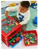 Συρταριέρα γραφείου Lego κόκκινη 40950001