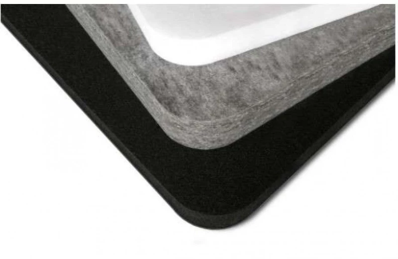 Audiodesigner ECOPLAN® Hexagon Ηχοαπορροφητικά Πάνελ 35 cm / 1.27 τ.μ. Μαύρο (4 Τεμάχια)