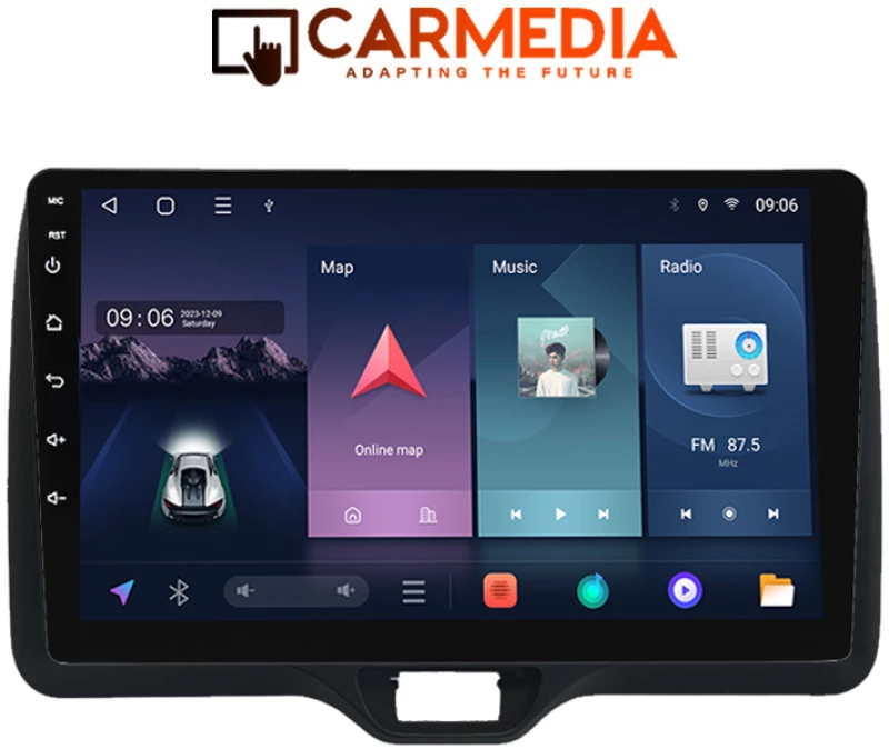 CARMEDIA CM210C-13 PERFORMANCE TABLET 10'' OEM TOYOTA YARIS 2020+ V2