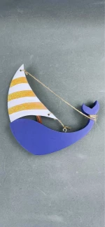 538875 ΔΙΑΚΟΣΜΗΤΙΚΟ SOUVENIR ΞΥΛΙΝΟ - ΣΕΤ 4 ΤΕΜΑΧΙΑ - LY2627 - 125545
