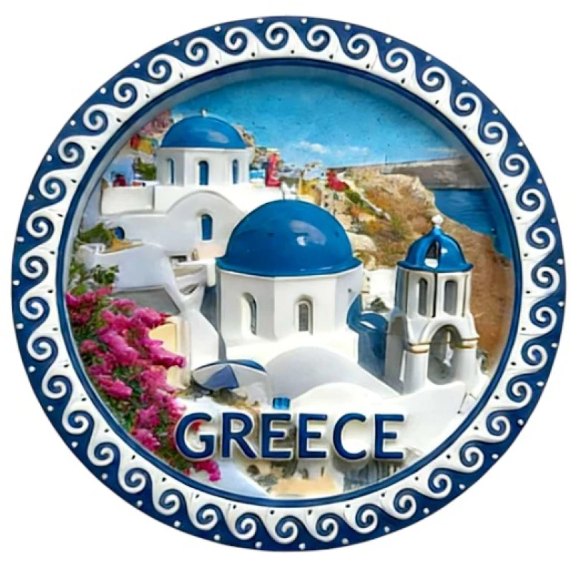 540006 ΤΟΥΡΙΣΤΙΚΟ ΜΑΓΝΗΤΑΚΙ SOUVENIR - ΣΕΤ 12PCS - GREECE - 678623
