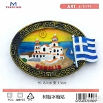 540045 ΤΟΥΡΙΣΤΙΚΟ ΜΑΓΝΗΤΑΚΙ SOUVENIR - ΣΕΤ 12PCS - PARALIA - 678599