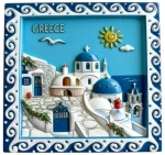 540290 TΟΥΡΙΣΤΙΚΟ ΜΑΓΝΗΤΑΚΙ SOUVENIR - ΣΕΤ 12PCS - GREECE - 678500