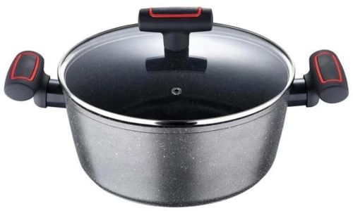 ΚΑΤΣΑΡΌΛΕΣ PYREX CASSEROLE 24X11CM WITH LID POPPY INDUCTION