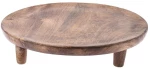 Ξύλινος Δίσκος Σερβιρίσματος - 30x30x6cm