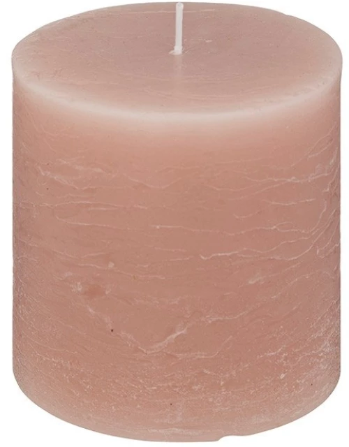 ΚΕΡΙΆ & ΚΗΡΟΠΉΓΙΑ OLIA PINK RND CANDLE 10X10 103124G