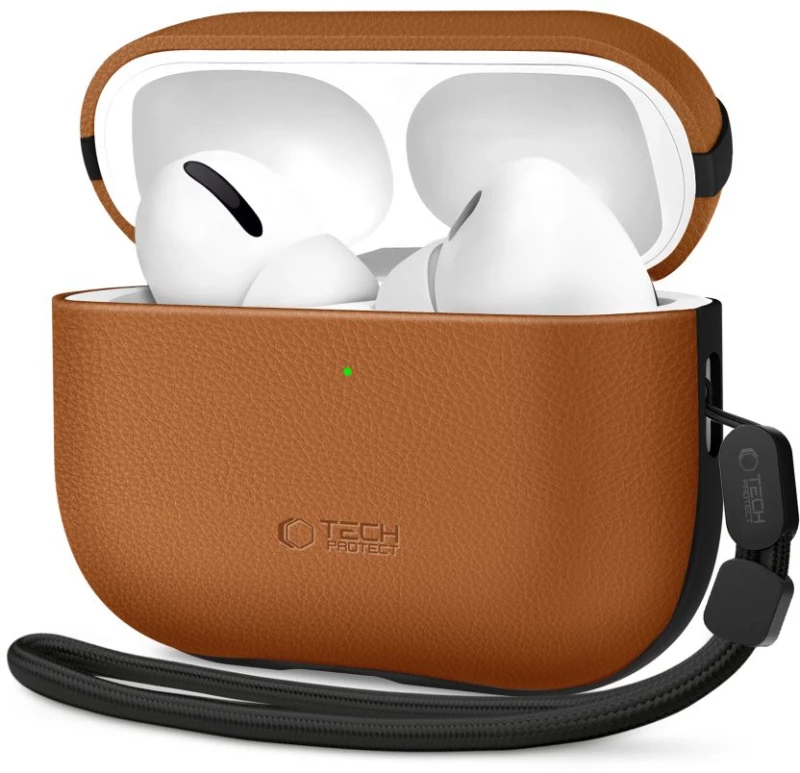 Tech-Protect NaturalFit Case for AirPods Pro 3 - Brown