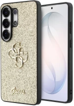 Guess Fixed Glitter Big 4G Metal Logo case for Samsung Galaxy S26 Ultra - gold