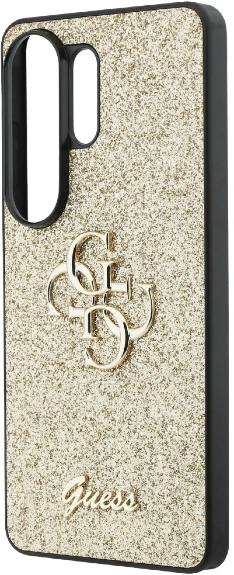 Guess Fixed Glitter Big 4G Metal Logo case for Samsung Galaxy S26 Ultra - gold