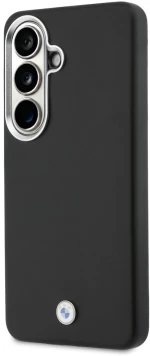 BMW Sign Metal Logo MagSafe Case for Samsung Galaxy S26+ - Black