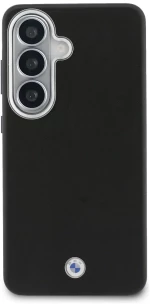 BMW Sign Metal Logo MagSafe Case for Samsung Galaxy S26+ - Black